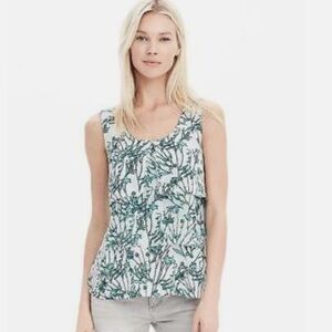 Banana Republic Layered Floral Top Size L